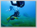 Lago di Posta Fibreno ai piedi delle montagne del Parco Nazionale d'Abruzzo, Lazio e Molise